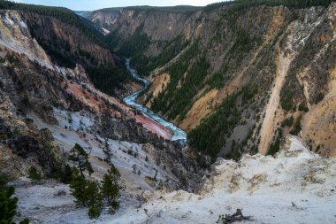 Yellowstone Park 'taki Büyük Kanyon