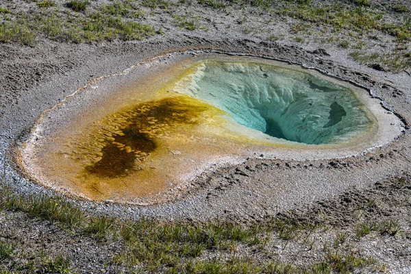 Belgium Medence Felső Gejzír Medence Yellowstone Nemzeti Park — Stock Fotó