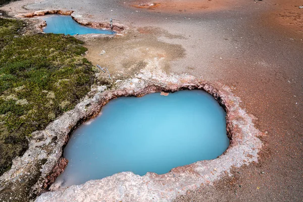 Ζωγραφική Περιοχή Καλλιτέχνη Yellowstone Εθνικό Πάρκο — Φωτογραφία Αρχείου