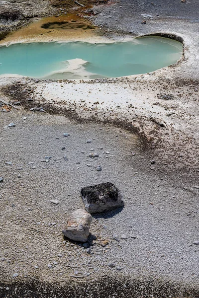 Artist Paintpots Area Parc National Yellowstone — Photo