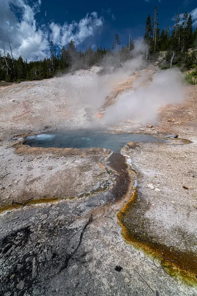 Beryl Spring Εθνικό Πάρκο Yellowstone — Φωτογραφία Αρχείου