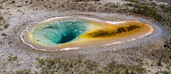 Βελγική Πισίνα Περιοχή Άνω Λεκάνης Geyser Εθνικό Πάρκο Yellowstone — Φωτογραφία Αρχείου