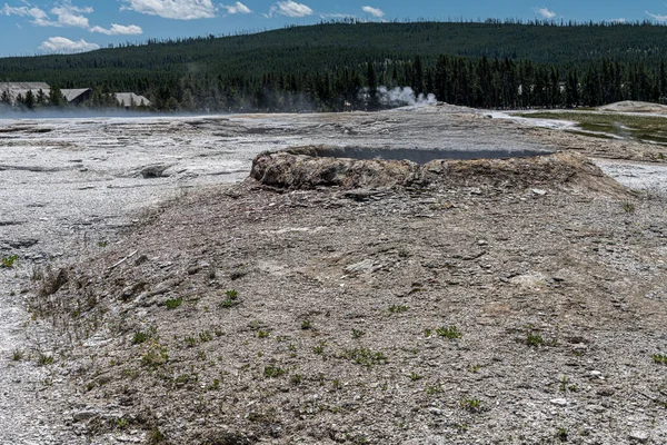 Giantess Geyser Upper Geyser Basin Área Parque Nacional Yellowstone — Foto de Stock