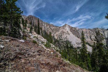 Sawtooth Wilderness Sawtooth Dağ Bölgesi, Idaho