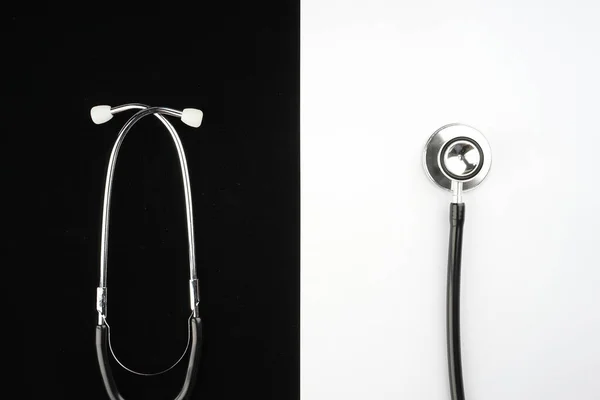 Danke Ärzte Ärztetagskonzept Medizinische Geräte Wie Stethoskop Und Spiralblock Mit — Stockfoto