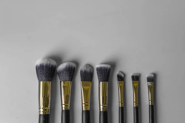 Borstels voor professionele make-up — Stockfoto
