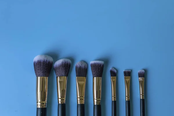 Borstels voor professionele make-up — Stockfoto