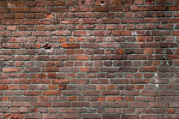 Old Brick Wall Background Brick Surface Template Photo — Stock Photo, Image