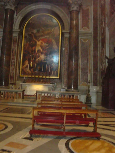 Vista Del Vaticano All Interno Della Cattedrale — Foto Stock