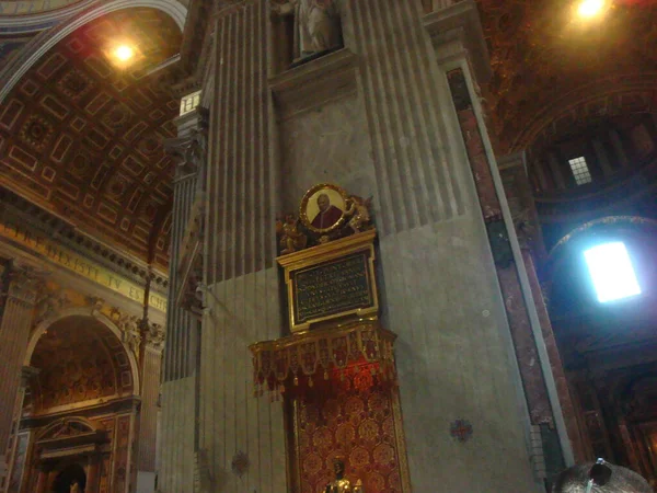 Vista Del Vaticano All Interno Della Cattedrale — Foto Stock