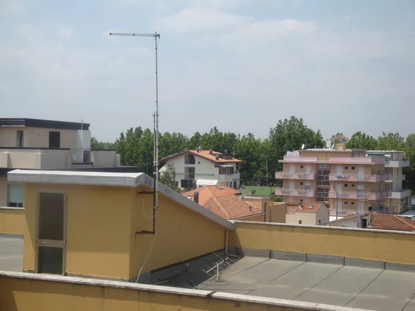 Vista Sulla Località Balneare Rimini — Foto Stock