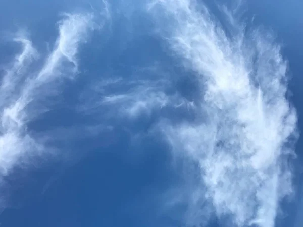 Хмари Кумулуса Ясний Літній День — стокове фото