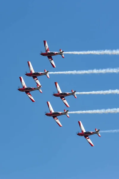 Avalon Austrálie Března 2013 Royal Australian Air Force Raaf Roulettes — Stock fotografie