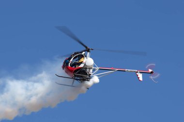 Avalon, Avustralya - 2 Mart 2013: Schweizer 300C 
