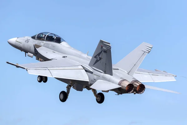 Avalon Australie Mars 2013 Boeing 18F Super Hornet Avion Chasse — Photo