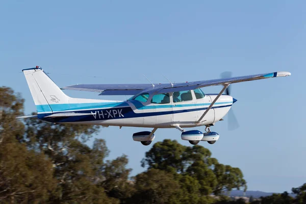 Rowland Flat Australia Kwietnia 2013 Jednosilnikowy Lekki Samolot Cessna 172K — Zdjęcie stockowe