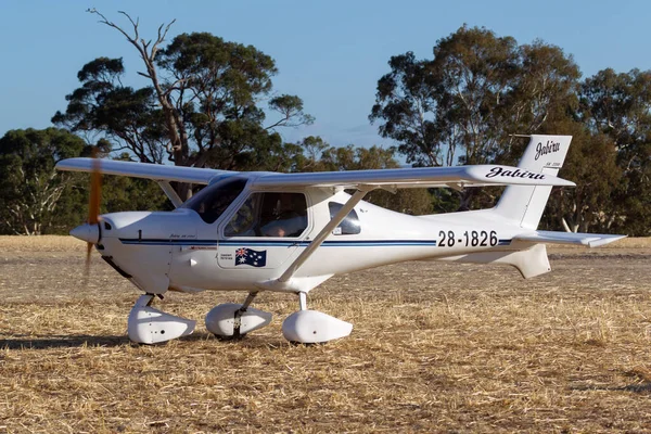 Rowland Flat Australien April 2013 Jabiru Einmotoriges Leichtflugzeug Australischer Bauart — Stockfoto