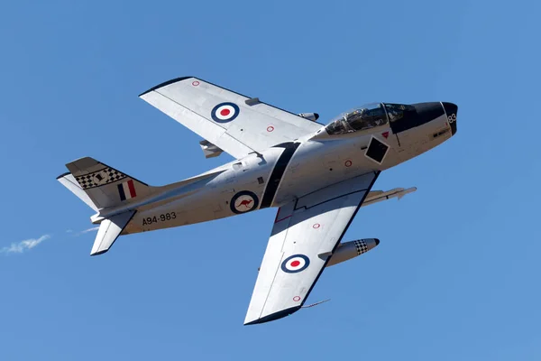 Raaf Williams Point Cook Australia Marca 2014 Były Samolot Odrzutowy — Zdjęcie stockowe