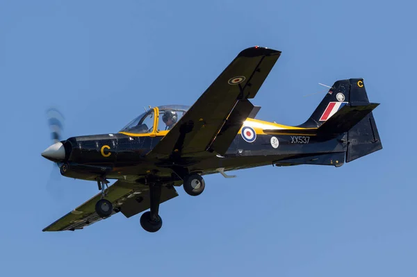 Raf Fairford Gloucestershire Großbritannien Juli 2014 Ehemalige Schottische Luftwaffe Bulldog — Stockfoto