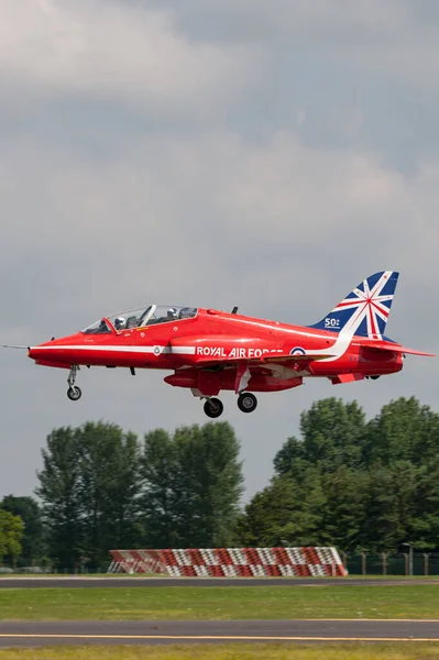 Raf Fairford Gloucestershire Reino Unido Julio 2014 Hawker Siddeley Hawk — Foto de Stock