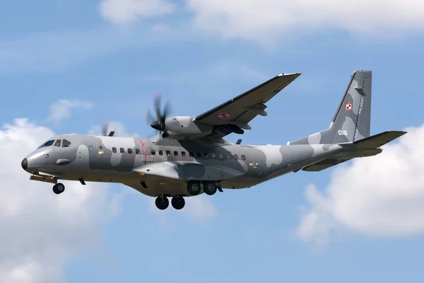 Raf Fairford Gloucestershire Reino Unido Julho 2014 Força Aérea Polonesa — Fotografia de Stock