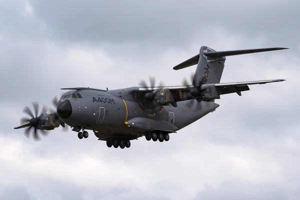 Raf Fairford Gloucestershire July 2014 Airbus Military Airbus Defense Space — стокове фото