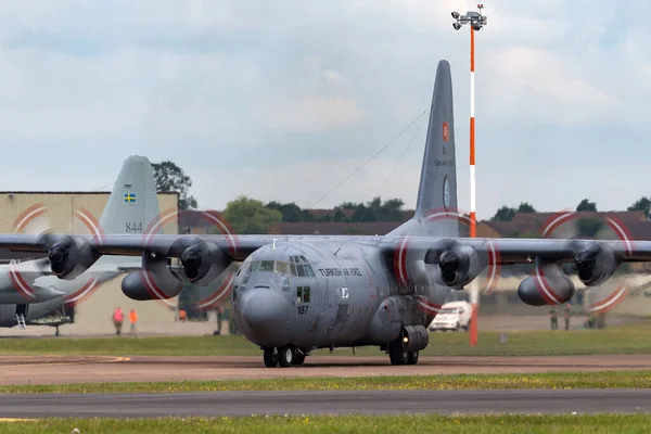 Raf Fairford Gloucestershire July 2014 Turkish Air Force Turk Hava — Stock Photo, Image