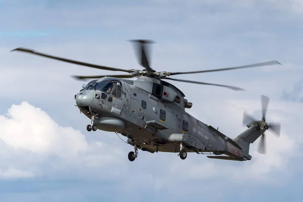 Raf Fairford Gloucestershire Regno Unito Luglio 2014 Royal Navy Agustawestland — Foto Stock