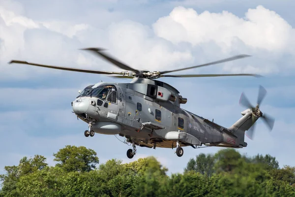 Raf Fairford Gloucestershire Regno Unito Luglio 2014 Royal Navy Agustawestland — Foto Stock