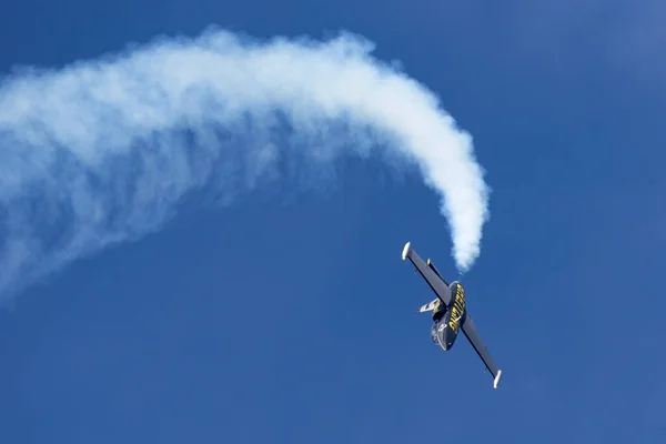 Raf Fairford Gloucestershire Großbritannien Juli 2014 Breitling Jet Team Aero — Stockfoto