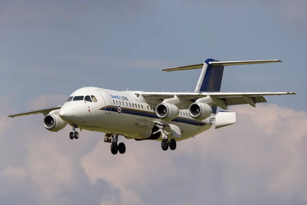 Raf Fairford Gloucestershire Royaume Uni Juillet 2014 Qinetiq Avro Rj70 — Photo