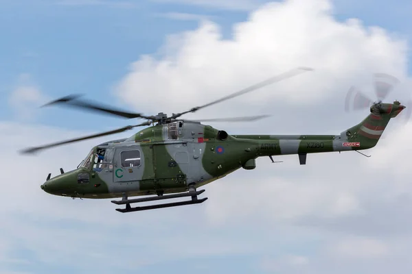 Farnborough July 2014 Royal Army Air Corps Westland Lynx Ah7 — Stock Photo, Image