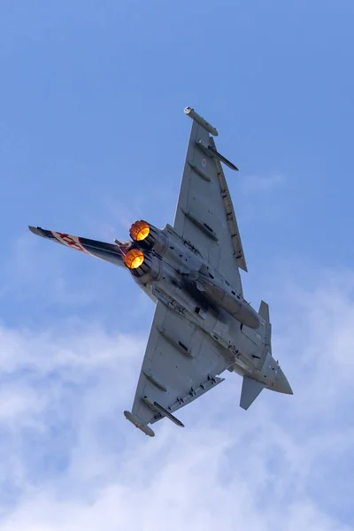 Farnborough July 2014 Royal Air Force Raf Eurofighter 2000 Typhoon Stock Picture