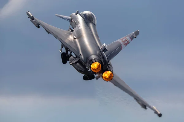 Farnborough July 2014 Royal Air Force Raf Eurofighter 2000 Typhoon — Stock Photo, Image