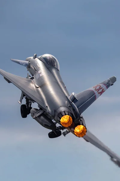 Farnborough July 2014 Royal Air Force Raf Eurofighter 2000 Typhoon — Stock Photo, Image