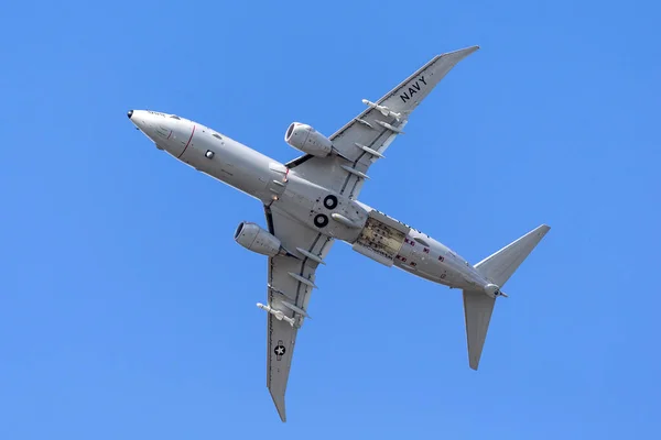 Farnborough Ngiltere Temmuz 2014 Abd Donanması Boeing Poseidon Devriye Uçağı — Stok fotoğraf