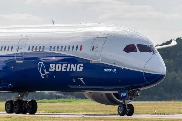 Farnborough Royaume Uni Juillet 2014 Boeing 787 Dreamliner Avion Ligne — Photo