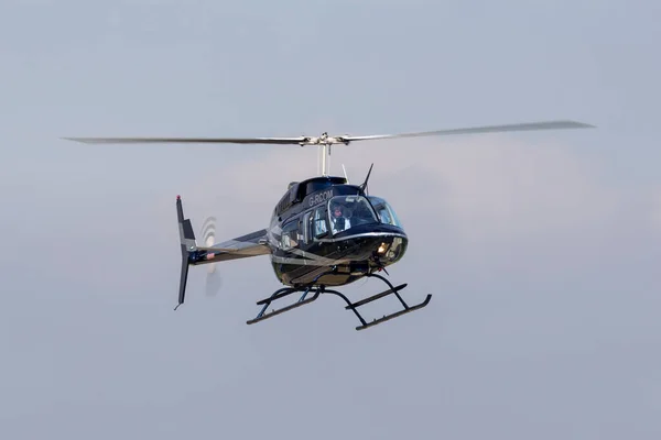 Farnborough Großbritannien Juli 2014 Bell 206L Longranger Iii Hubschrauber Rcom — Stockfoto