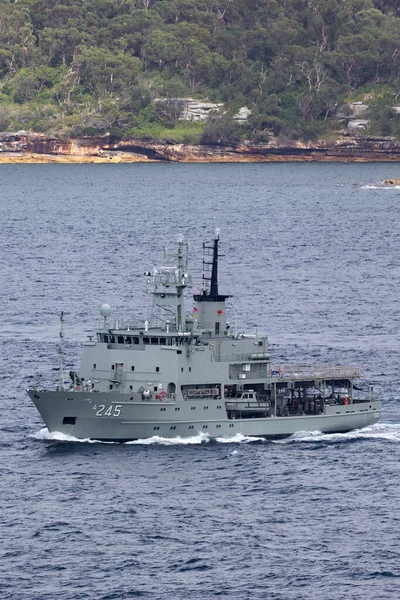 Sydney Australia Ottobre 2013 Hmas Leeuwin Classe Leeuwin Navi Ricognizione — Foto Stock