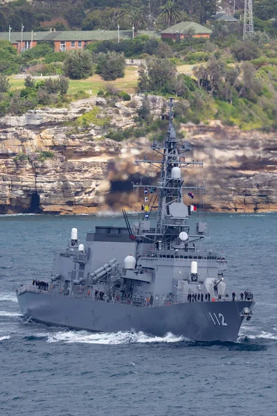 Sydney Avustralya Ekim 2013 Makami Takanami Sınıfı Japon Deniz Savunma — Stok fotoğraf