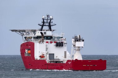 Jervis Körfezi, Avustralya - 1 Ekim 2013: Avustralya Sınır Gücü 'nün Jervis Körfezi' ndeki Ocean Shield adlı çok amaçlı kıyı gemisi.