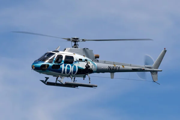Sydney Australien Oktober 2013 Royal Australian Navy Aerospatiale 350B Helicoper — Stockfoto
