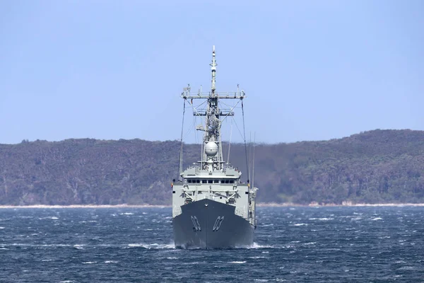 Jervis Bay Australia Ottobre 2013 Hmas Sydney Ffg Fregata Missilistica — Foto Stock