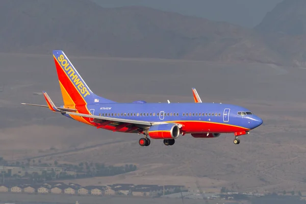 Лас Вегас Невада Сша Мая 2013 Самолёт Boeing 737 Компании — стоковое фото