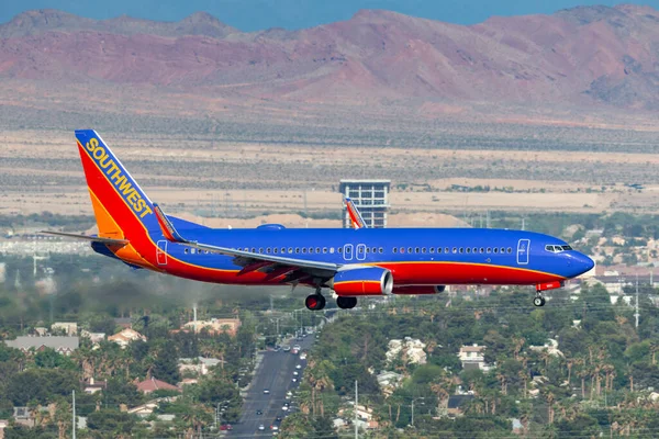 Las Vegas Nevada États Unis Mai 2013 Boeing 737 Southwest — Photo