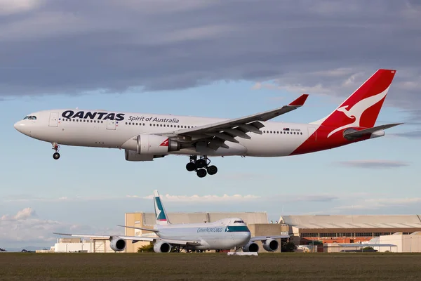 Melbourne Austrália Junho 2015 Airbus A330 Grande Avião Bimotor Operado — Fotografia de Stock