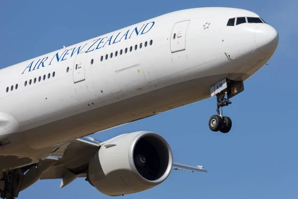 Melbourne Austrália Novembro 2014 Air New Zealand Boeing 777 300 — Fotografia de Stock