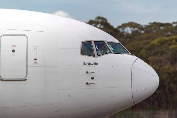 Melbourne Avustralya Eylül 2011 Qantas Boeing 767 338 Ogq Melbourne — Stok fotoğraf