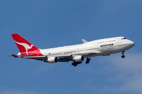 Melbourne Avustralya Eylül 2011 Qantas Boeing 747 438 Oeh Melbourne — Stok fotoğraf