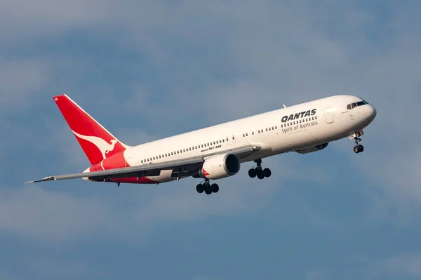 Melbourne Avustralya Eylül 2011 Qantas Boeing 767 338 Ogn Melbourne — Stok fotoğraf